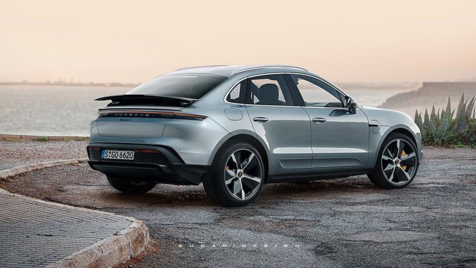 Νέα σχέδια παρουσιάζουν την EV Porsche Macan